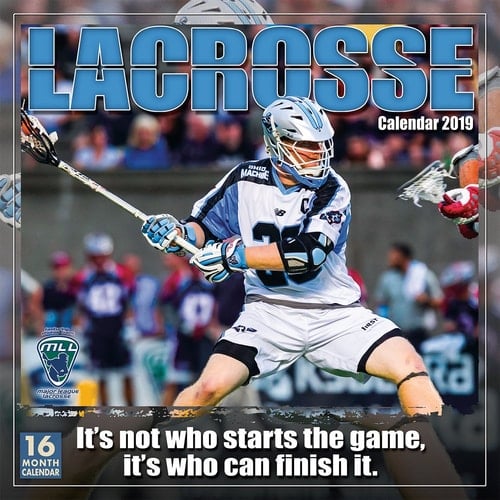 Lacrosse 2019 Wall Calendar