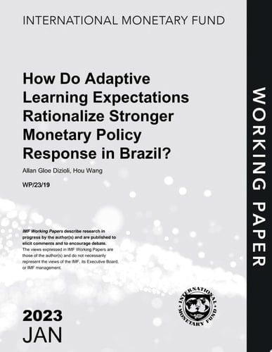 How Do Adaptive Learning Expectations Rationalize Stronger Monetary Policy Response in Brazil?