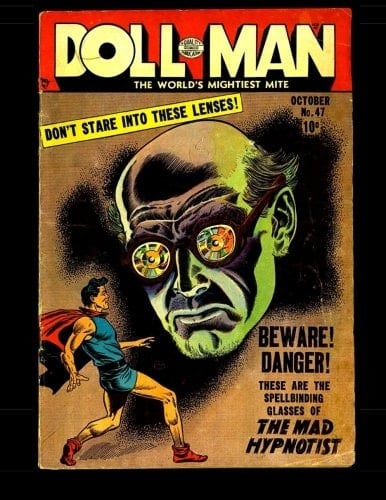 Doll Man #47 Golden Age Comics First Superhero with Shrinking Power 1953