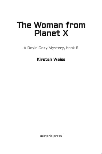 The Woman from Planet X A Hilarious Cozy Mystery