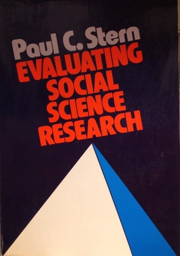 Evaluating Social Science Research