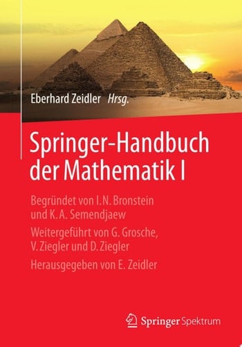 Springer-Handbuch der Mathematik I