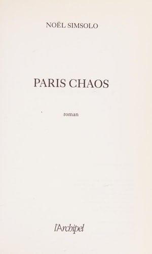 Paris chaos Libération, 1944