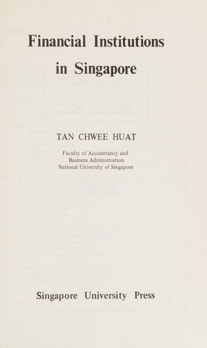Financial Institutions in Singapore
