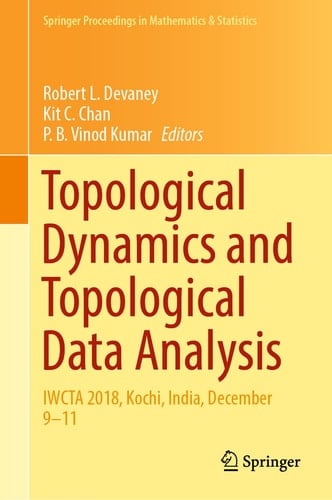 Topological Dynamics and Topological Data Analysis IWCTA 2018, Kochi, India, December 9–11