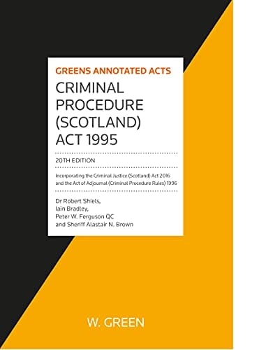 Criminal Procedure (Scotland) Act 1995
