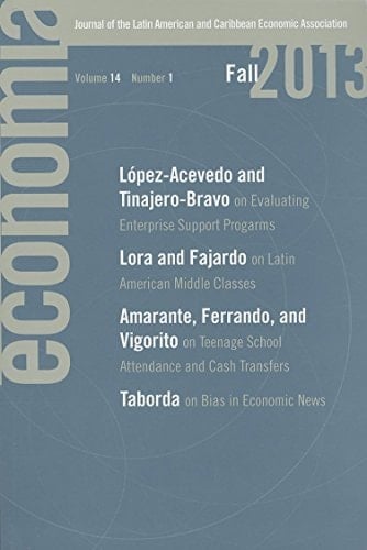 Economía Fall 2013 Journal of the Latin American and Caribbean Economic Association