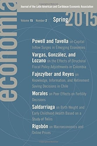 Economia Spring 2015 Journal of the Latin American and Caribbean Economic Association