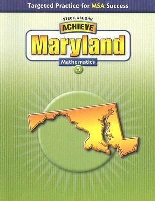 Achieve Maryland: Matematics 5