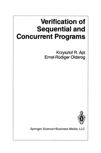 Verification of Sequential and Concurrent Programs