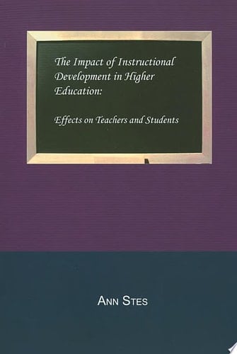 Impact of instructional development in higher education