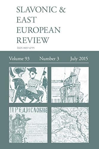 Slavonic & East European Review (93 3) July 2015