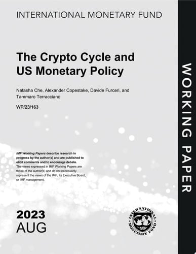 The Crypto Cycle and US Monetary Policy