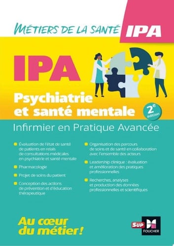 Infirmier en Pratique Avancée - IPA - Mention Psychiatrie et santé mentale
