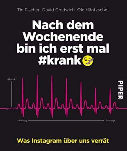 Nach dem Wochenende bin ich erst mal #krank was Instagram über uns verrät