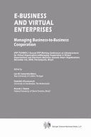 E-Business and Virtual Enterprises Managing Business-to-Business Cooperation
