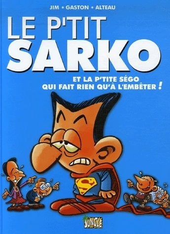 Le p'tit Sarko et la p'tite Ségo qui fait rien qu'à l'embêter !