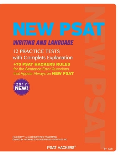 New PSAT Writing and Language 12 Practice Tests With Complete Explanation