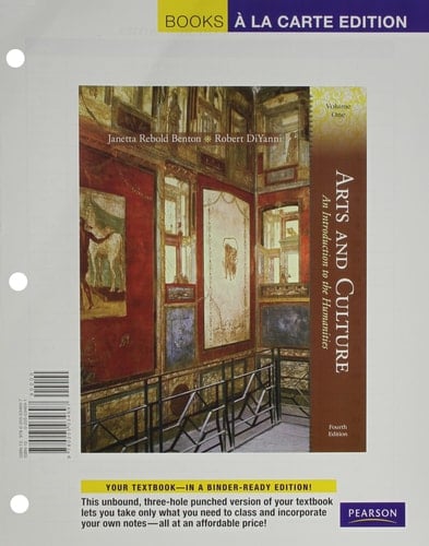 Arts and Culture: An Introduction to the Humanities, Volume 1, Books a la Carte Plus MyHumanitiesKit -- Access Card Package (4th Edition)