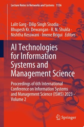 AI Technologies for Information Systems and Management Science