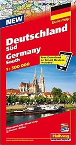 Germania del Sud-Deutschland Sud-Germany South 1:500.000