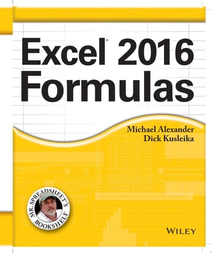 Excel 2016 Formulas