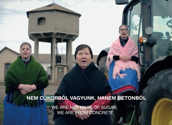 NEM CUKORBÓL VAGYUNK, HANEM BETONBÓL: WE ARE NOT MADE OF SUGAR, WE ARE FROM CONCRETE