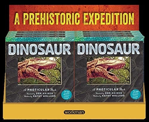 Dinosaur 6-copy counter display