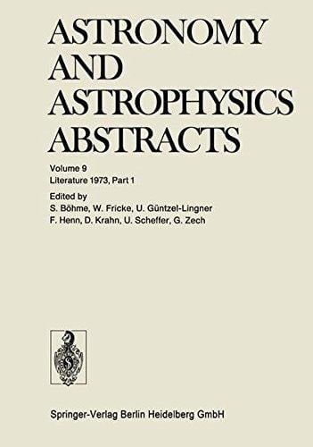 Literature 1973, Part 1