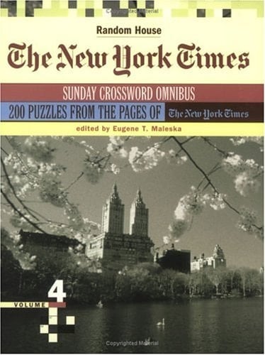 The New York Times Sunday Crossword Omnibus