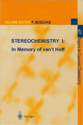 Stereochemistry II In Memory of van’t Hoff