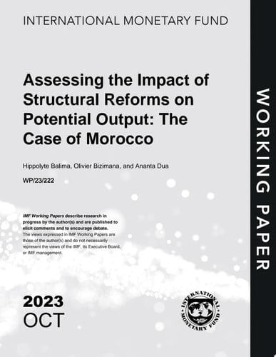Assessing the Impact of Structural Reforms on Potential Output: The Case of Morocco
