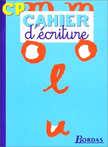 Cahier d'écriture CP cours préparatoire