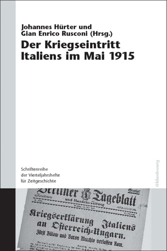 Der Kriegseintritt Italiens im Mai 1915