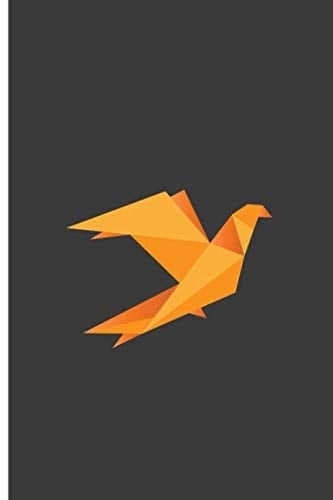 Origami: Origami Bird Perfect Dot Grid Notebook/Journal (6"x9")