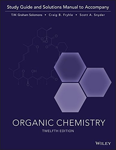 Organic Chemistry, Study Guide & Student Solutions Manual