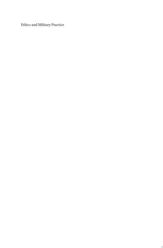 Ethics and Military Practice