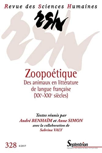 Zoopoétique des animaux en littérature moderne de langue française
