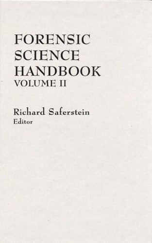 Forensic Science Handbook
