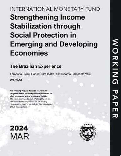 Strengthening Income Stabilization Through Social Protection in Emerging and Developing Economies The Brazilian Experience