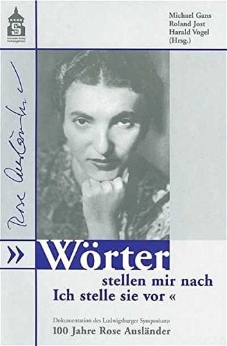 Wörter stellen mir nach. Ich stelle sie vor