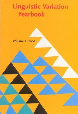 Linguistic Variation Yearbook 2002
