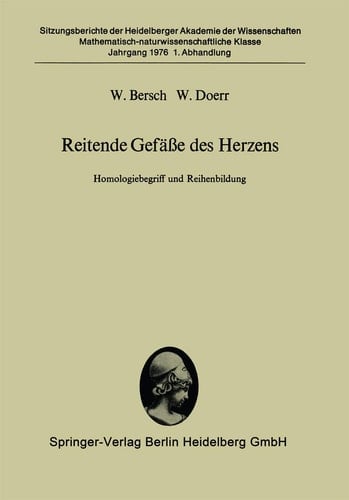 Reitende Gefäße des Herzens Homologiebegriff und Reihenbildung