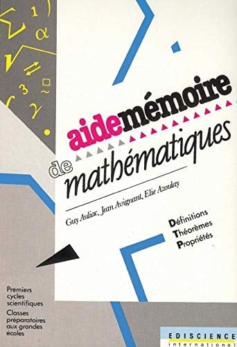 Aide[-]mémoire de mathématiques