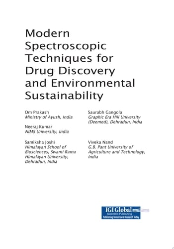 Modern Spectroscopic Techniques for Drug Discovery and Environmental Sustainability