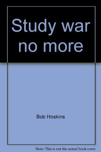Study war no more! making sense of Bosnia