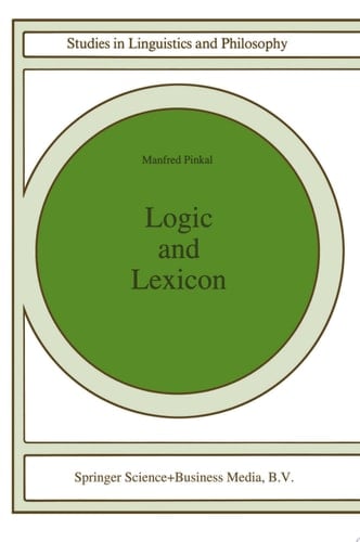 Logic and Lexicon The Semantics of the Indefinite