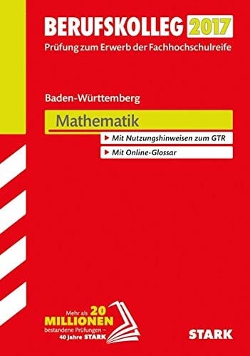 Mathematik Baden-Württemberg 2011-2016