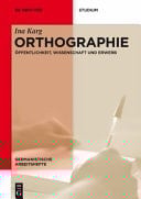 Orthographie Offentlichkeit, Wissenschaft Und Erwerb