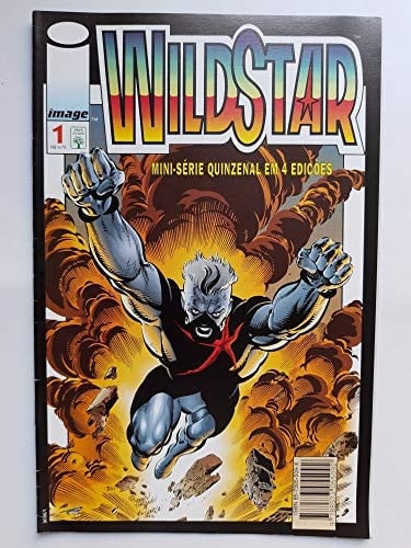 image wildstar minisserie quinzenal 4 edicoes completo gibi Ed. 1999